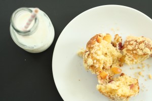Nectarine muffins 1