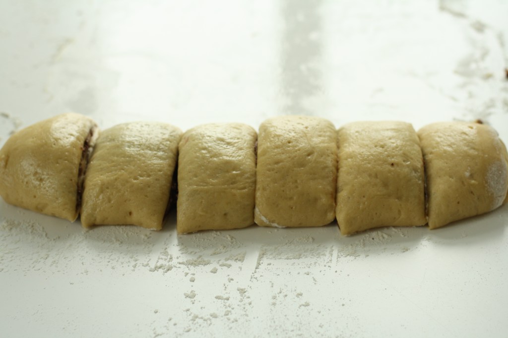 Chocolate Hazelnut Buns 7