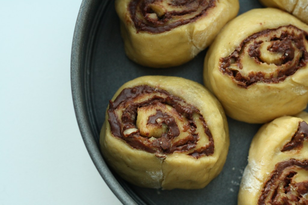 Chocolate Hazelnut Buns 8