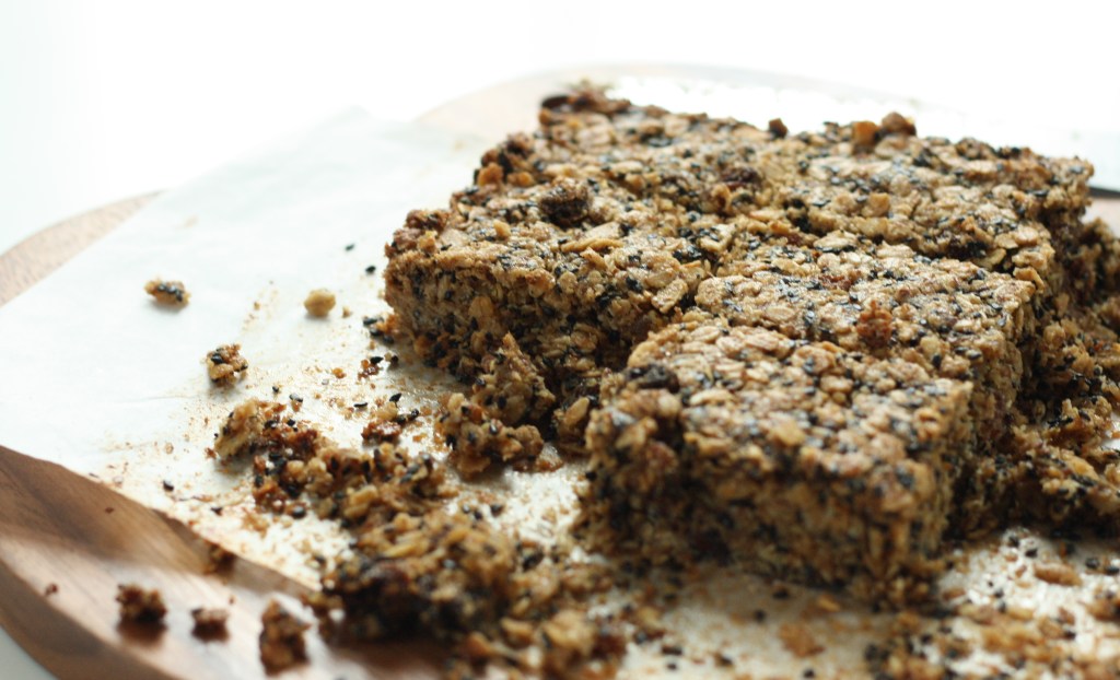 Ginger, chocolate flapjacks 10