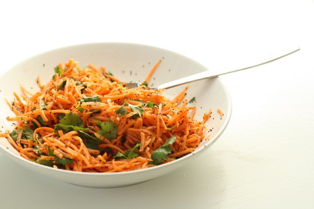 Carrot coriander salad 1