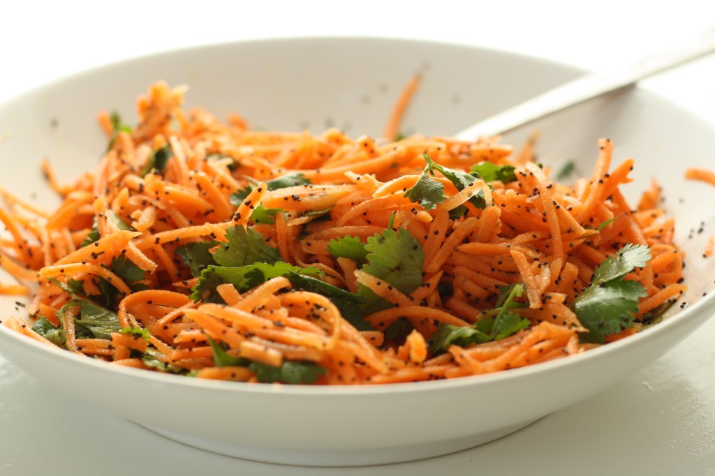 Carrot coriander salad 2