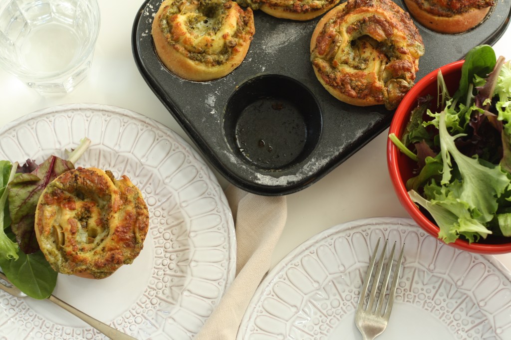 Kale Pesto Pizza Rolls 5