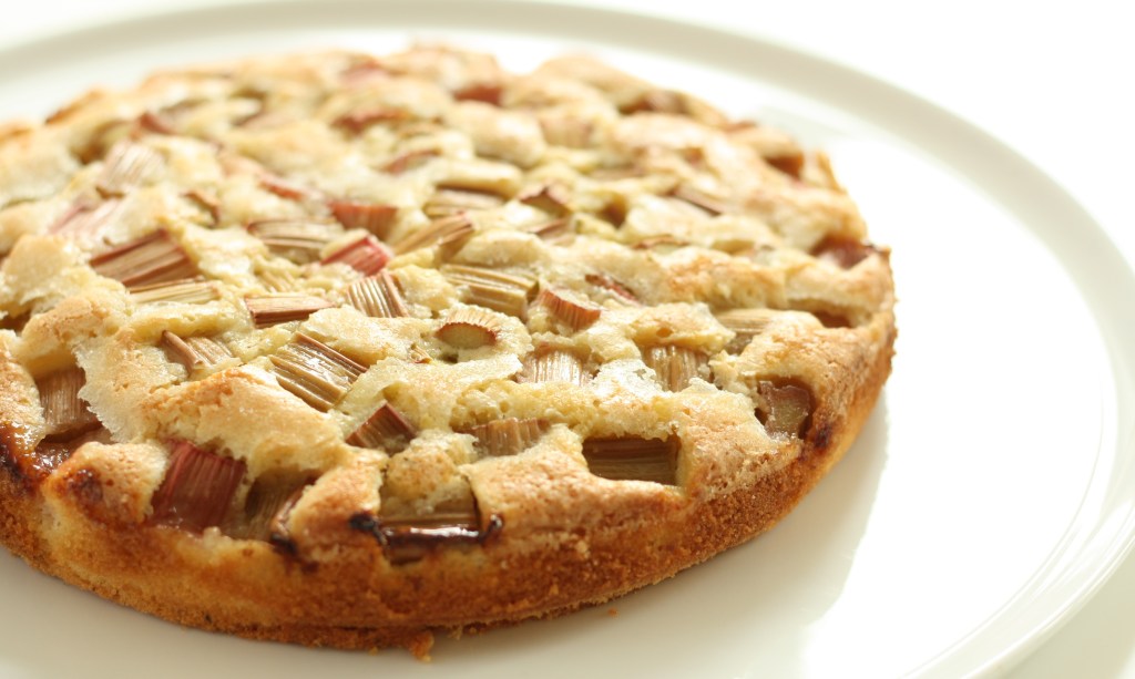 Rhubarb Cardamom Cake 4