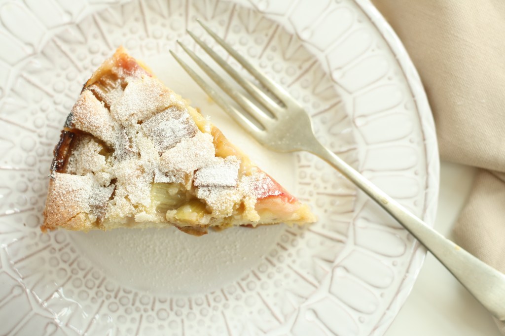 Rhubarb Cardamom Cake 10
