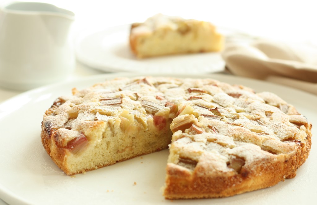 Rhubarb Cardamom Cake 9