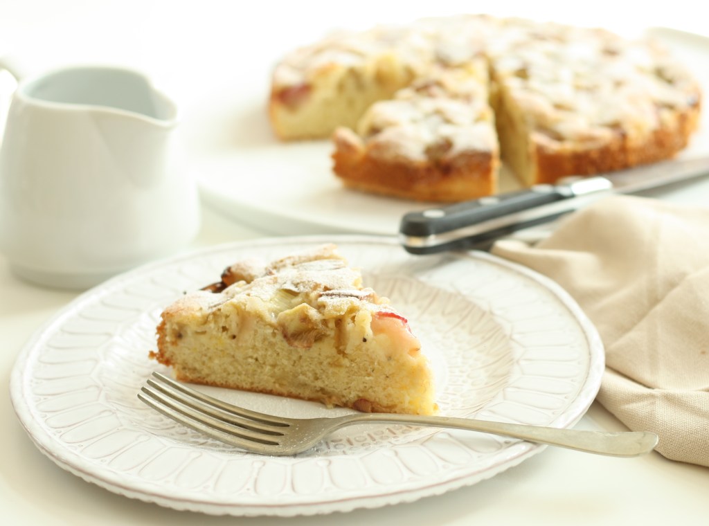 Rhubarb Cardamom Cake 6