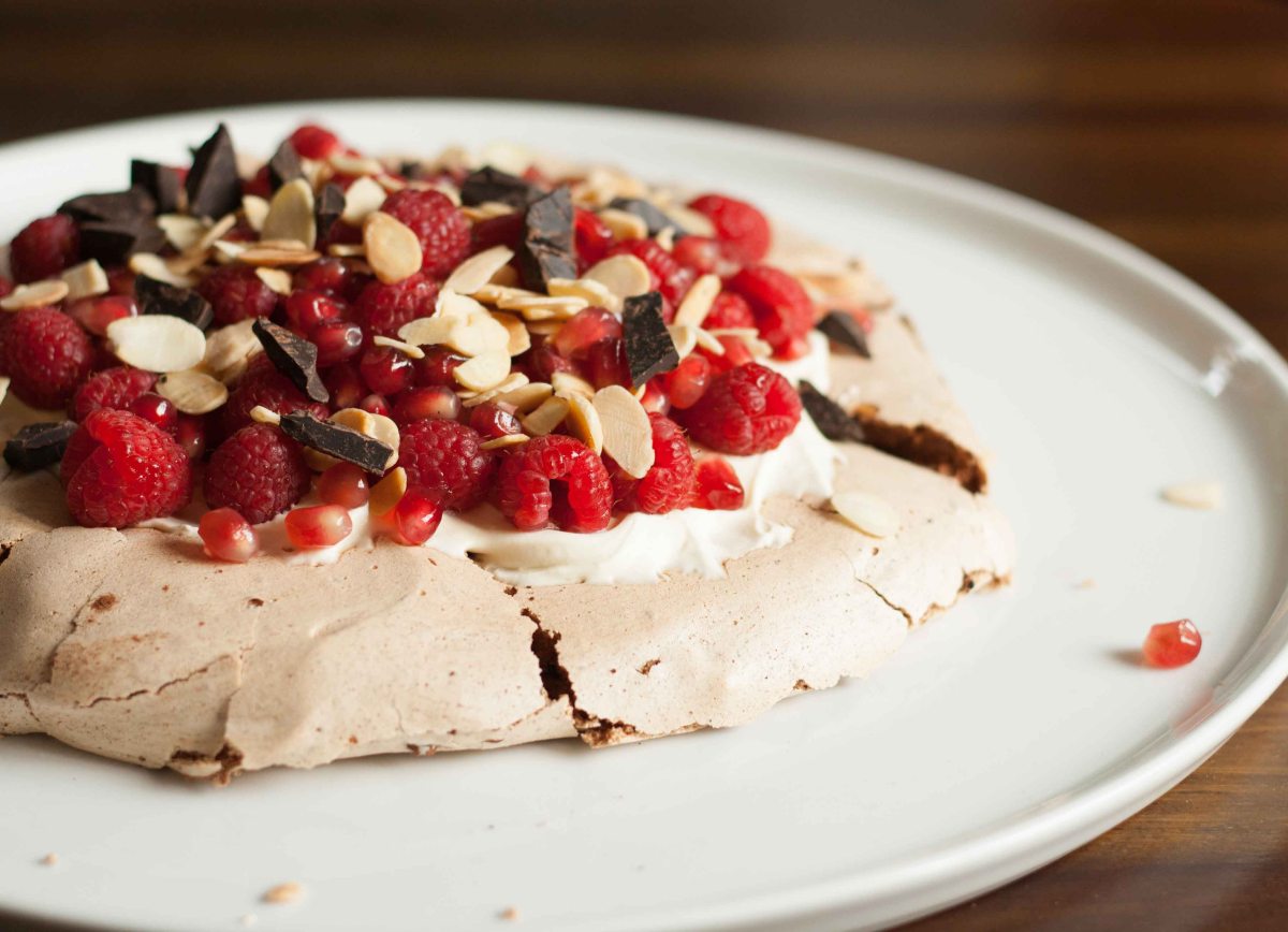 Raspberry Chocolate Pavlova 3